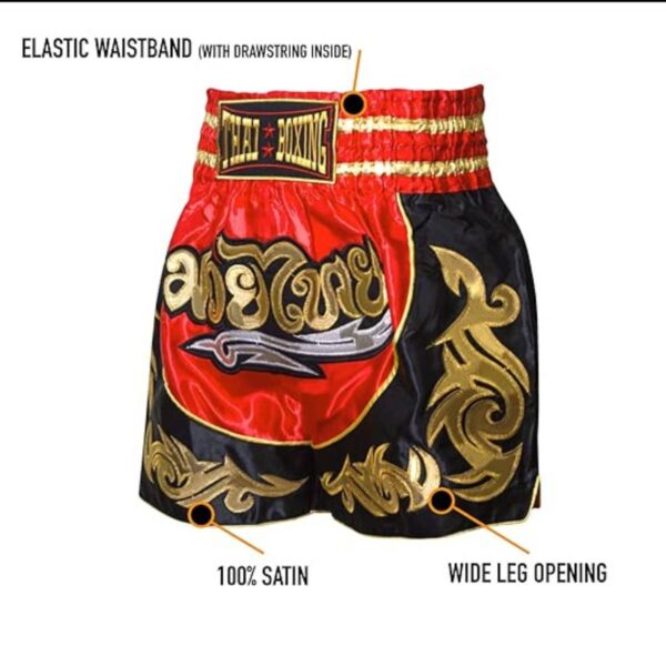 Muay Thai Shorts | Muay Thai Shorts Men & Women | Muay Thai Boxing Shorts - Image 3